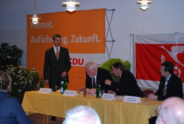 2008 Peter Harry Carstensen zu Gast in Appen