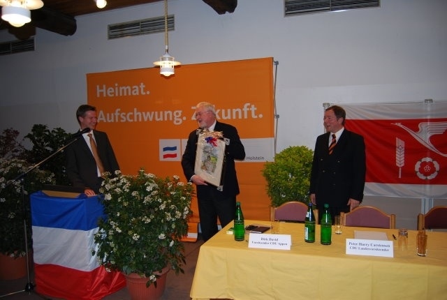 2008 Peter Harry Carstensen zu Gast in Appen