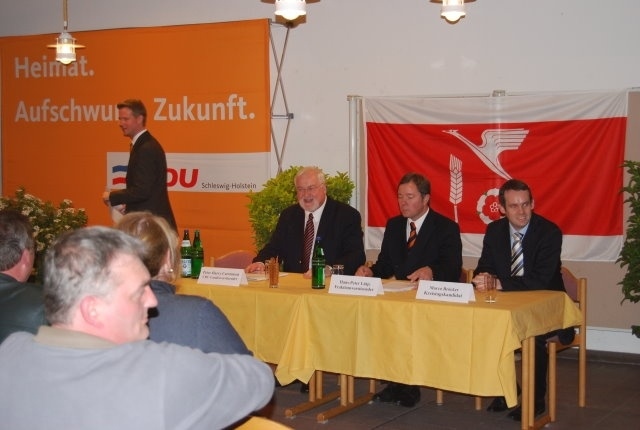 2008 Peter Harry Carstensen zu Gast in Appen
