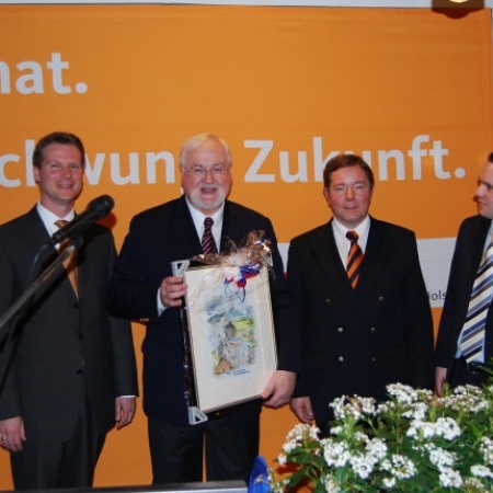 2008 Peter Harry Carstensen zu Gast in Appen