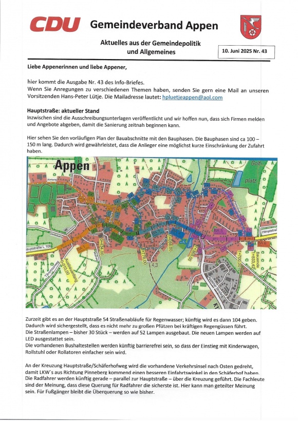Info Brief Nr. 43 10.06.2025