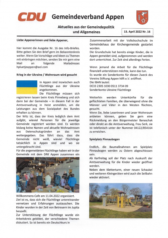 Info-Brief April 2022