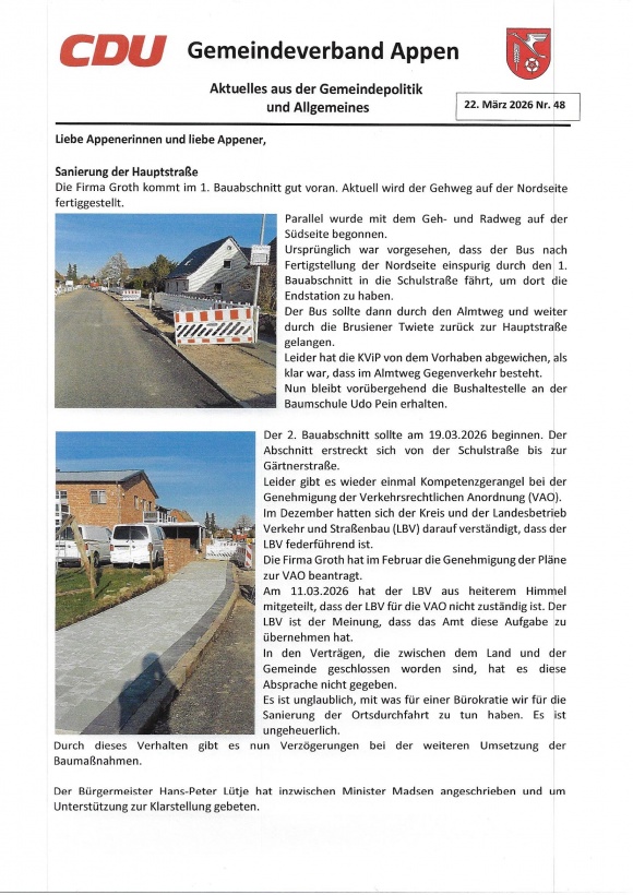 Info-Brief Nr 48 vom 22.03.2026