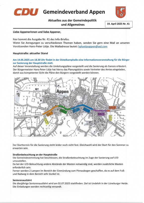 Info-Brief April 2025 Nr 41